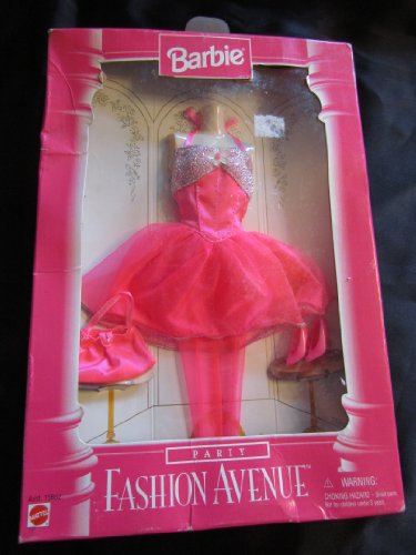 Barbie Fashion Avenue Hot Pink Party Dress by Mattel