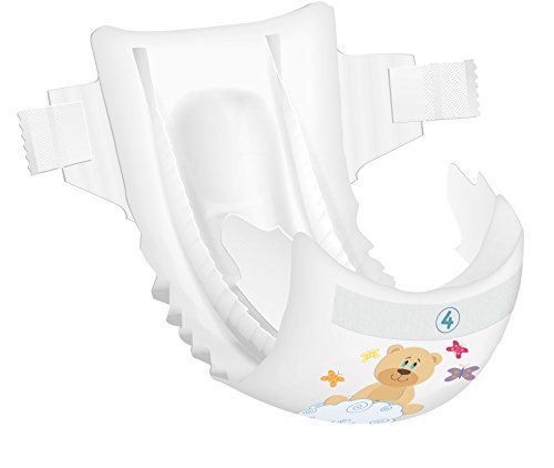 Beaming Baby Bambo Maxi Nappies Size 4 60's