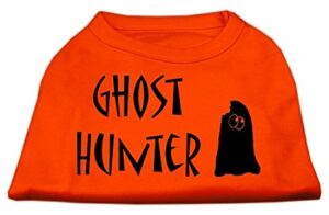mirage pet products ghost hunter screen print shirt orange xs (8)