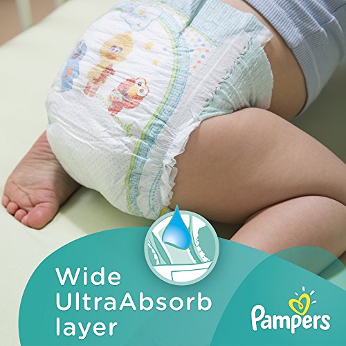 Pampers Baby-Dry Disposable Diapers Size 6, 128 Count, ECONOMY PACK PLUS