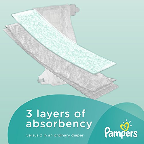 Pampers Baby-Dry Disposable Diapers Size 6, 128 Count, ECONOMY PACK PLUS