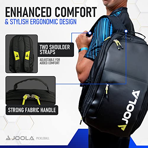 JOOLA Vision II Backpack, Black, Large