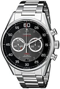 tag heuer carrera caliber 36 men's stainless steel automatic flyback chronograph watch car2b10.ba0799