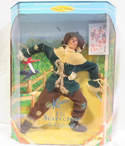 Barbie Collectibles ~ The Wizard of Oz ~ Ken Doll as The Scarecrow ~ Hollywood Legends Collection Collector Edition