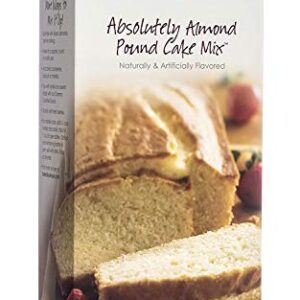 Tastefully Simple Absolutely Almond Pound Cake Mix, 16 Ounce