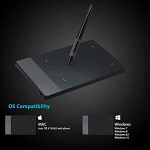 HUION 420 OSU Tablet Graphics Drawing Pen Tablet with Digital Stylus - 4 x 2.23 Inches