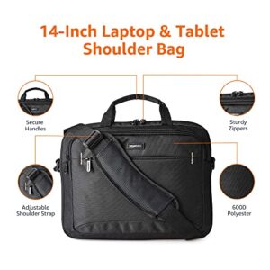 Amazon Basics 14-Inch Tablet Bag, Black