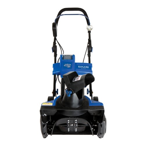 Snow Joe ION18SB 18-Inch 40 Volt Cordless Single Stage Brushless Snow Blower, 7" x 1.5"