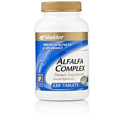 shaklee alfalfa complex 330 ct.