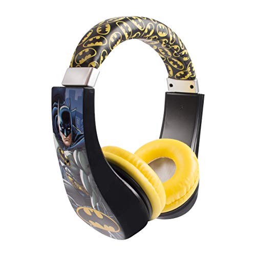 Sakar Kids Safe Over The Ear Headphones, Volume Limiter for Developing Ears, 3.5MM Stereo Jack, Recommended for Ages 3-9