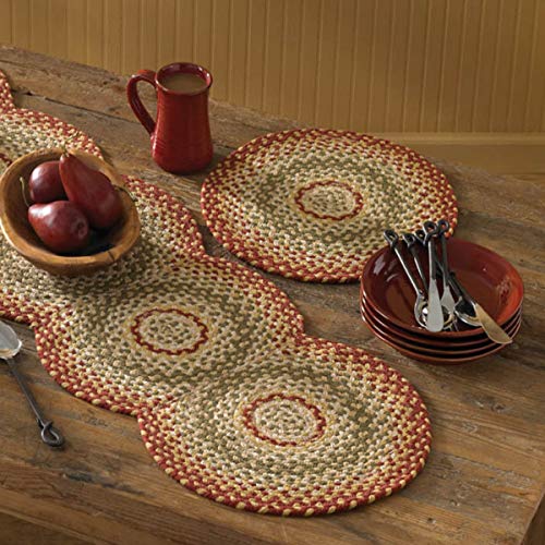 Park Designs Mill Village Braided Placemat - Set of 4