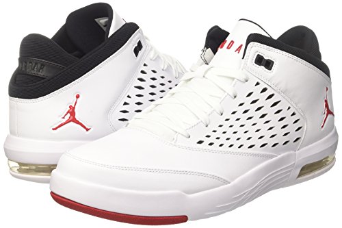 Jordan Air Flight Origin 4 White/Gym Red-Black