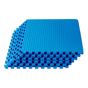 we sell mats 3/4 inch thick martial arts eva foam exercise mat, tatami pattern, interlocking floor tiles for home gym, mma, anti-fatigue mats, 24 in x 24 in