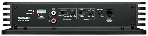 Sound Storm Laboratories EV1500M Evolution Series Car Audio Amplifier - 1500 High Output, Monoblock, Class A/B, 2 Ohm Stable, High/Low Level Inputs, Low Pass Crossover, Hook Up To Stereo and Subwoofer