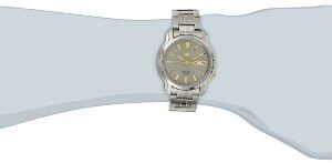 Seiko Men's SNKK67 "Seiko 5" Grey Dial Stainless Steel Automatic Watch