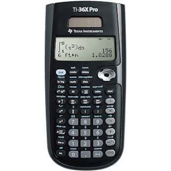 Texas Instruments TI-36X PRO Scientific Calculator, Solar Powered