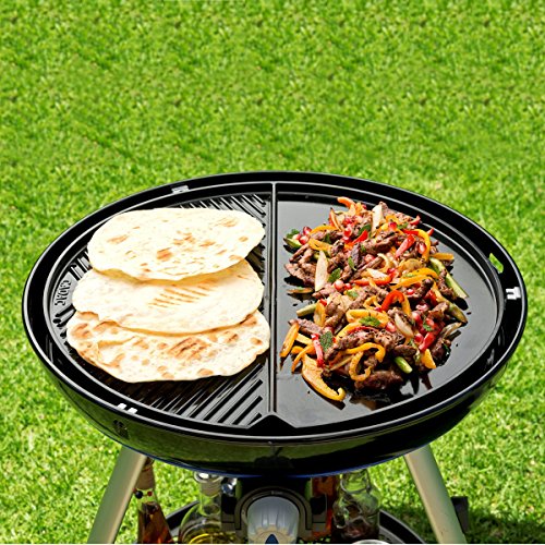 Cadac Chef 2 Grill 2 Braai Plate Black