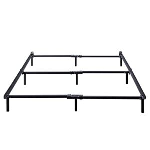 ZINUS Compack Metal Bed Frame, 7 Inch Support Bed Frame for Box Spring and Mattress Set, Black, California King