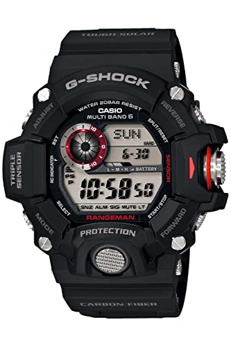 Casio Men's GW-9400J-1JF G-Shock Digital G Rangeman Series Multiband 6, Black Watch