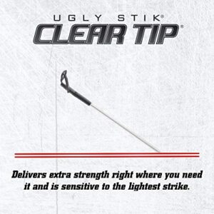 Ugly Stik 6’6” GX2 Spinning Fishing Rod and Reel Spinning Combo, Ugly Tech Construction with Clear Tip Design, 6’6” 1-Piece Rod