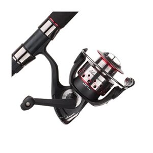 Ugly Stik 6’6” GX2 Spinning Fishing Rod and Reel Spinning Combo, Ugly Tech Construction with Clear Tip Design, 6’6” 1-Piece Rod