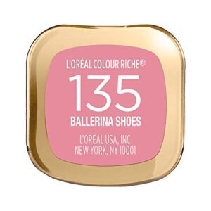 L'Oreal Paris Colour Riche Original Creamy, Hydrating Satin Lipstick with Argan Oil and Vitamin E, Ballerina Shoes , 1 Count