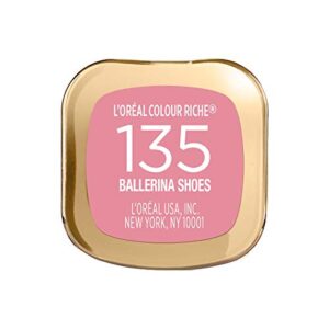 L'Oreal Paris Colour Riche Original Creamy, Hydrating Satin Lipstick with Argan Oil and Vitamin E, Ballerina Shoes , 1 Count