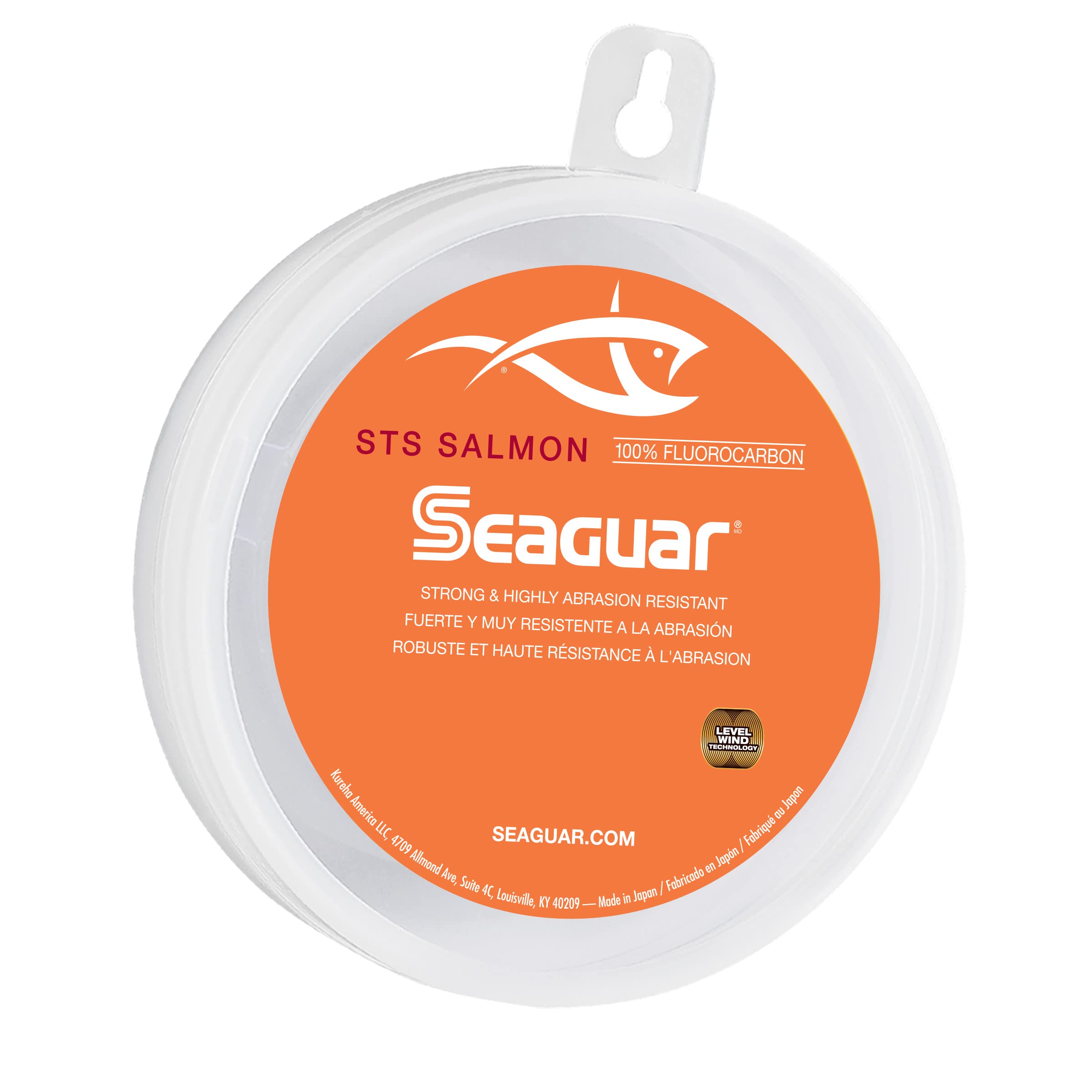 Seaguar 20STS100 STS Salmon & Trout Steelhead Freshwater Fuorocarbon Line.016 Diameter, 20Lb, 100yd, Clear