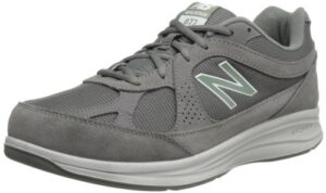 new balance men's 877 v1 walking shoe, grey, 11 wide