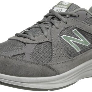 New Balance Men's 877 V1 Walking Shoe, Grey, 11 Wide