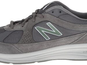 New Balance Men's 877 V1 Walking Shoe, Grey, 11 Wide