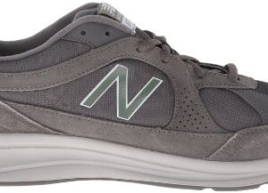 New Balance Men's 877 V1 Walking Shoe, Grey, 11 Wide