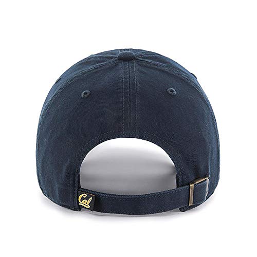 '47 NCAA California-Berkeley Golden Bears Brand Clean Up Adjustable Hat, Navy, One Size
