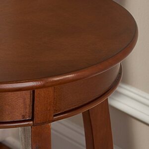 Powell Furniture Powell Hazelnut Round Shelf Table,, 18"L x 18"W x 24"H