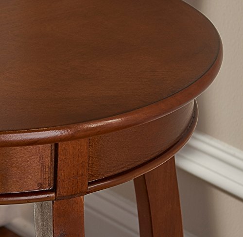 Powell Furniture Powell Hazelnut Round Shelf Table,, 18"L x 18"W x 24"H