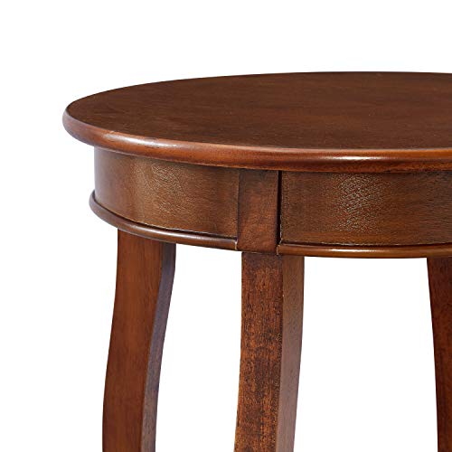 Powell Furniture Powell Hazelnut Round Shelf Table,, 18"L x 18"W x 24"H