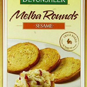 Devonsheer Melba Rounds, Sesame, 5.25 Ounce (Pack of 12)