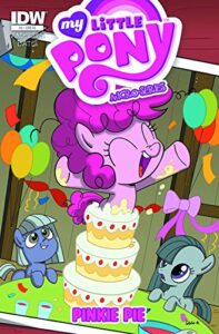 my little pony micro-series 5 pinkie pie jetpack comics exclusive variant cover