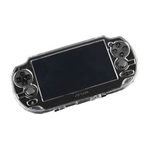 ostent protective clear crystal hard carry guard case cover skin for sony ps vita psv
