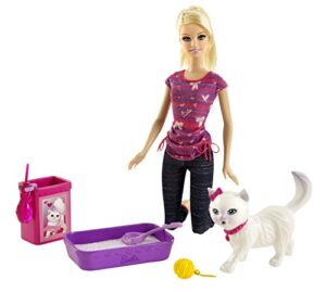 barbie potty training blissa barbie fashion doll and pet playset