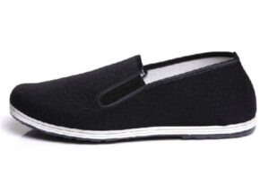 unow chinese traditional cloth kung fu shoes,classic soles,black,41 | (us:men 8-8.5 | women 9.5)