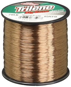 berkley trilene® big game™, coastal brown, 30lb | 13.6kg, 440yd | 402m monofilament fishing line, suitable for saltwater and freshwater environments