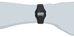 CASIO STANDARD DIGITAL WATCH WITH LED-LIGHT F-91W-1JF