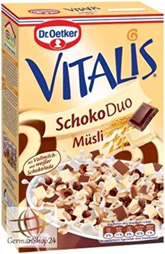 Dr. Oetker Vitalis Schoko Duo Müsli 500 g