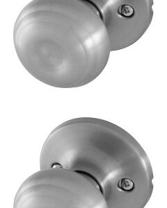 Honeywell Safes & Door Locks 8101303 Classic Passage Door Knob, Satin Nickel