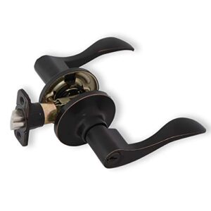 Honeywell 8106401 Wave Entry Door Lever, Oil Rubbed Bronze