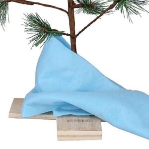 ProductWorks 24" Charlie Brown Christmas Tree with Linus's Blanket Holiday Décor, Classic Ornament