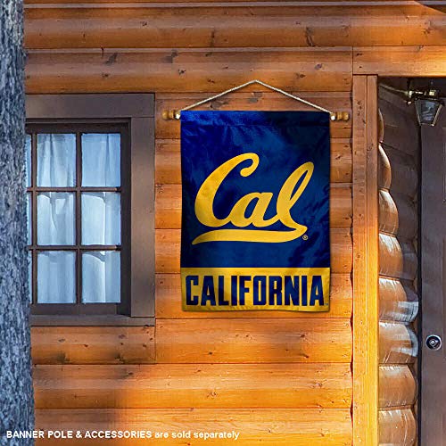 Cal Berkeley Golden Bears 28 in x 40 in Two Sided House Flag