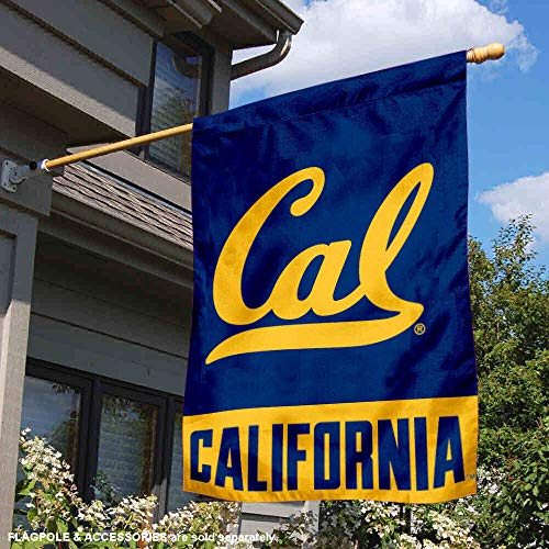 Cal Berkeley Golden Bears 28 in x 40 in Two Sided House Flag