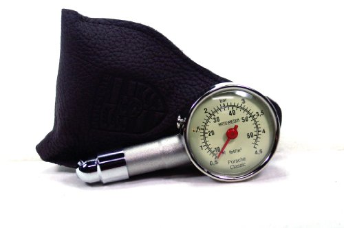 New Genuine Porsche Tire Pressure Gauge w/ Case OE. 91172220200